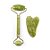 Rolo Pedra De Jade + Placa Gua Sha Massagem Facial Anti Rugas - Imagem 1