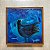 Jorge Galeano - acrílica sobre tela - 50x50cm - "Pássaro marinho" - Imagem 1