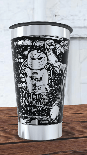 Copo Térmico personalizado  Time Bahia  473ml com Gravação a Laser - Imagem 4