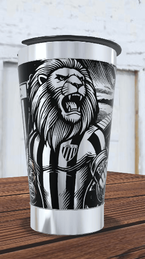 Copo Térmico personalizado  Avaí Futebol Clube 473ml com Gravação a Laser - Imagem 4