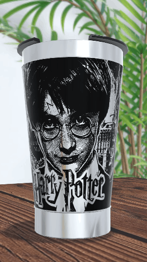 Copo Térmico Harry Potter 473 ml com Gravação a Laser 360° - Imagem 4