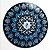 Mandala em pontilhismo - Chakra Laríngeo - Imagem 1