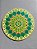 MANDALA COM FUNDO VERDE CLARO - Imagem 1