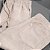 Calça Linho Natural Elegante Cadarço Regulador Cós Elástico - Imagem 2