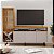 Rack para TV até 56 Polegadas Luz JCM Cinamomo / Off White - Imagem 2