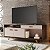 Rack para TV até 65 Polegadas Ímpar JCM Café / Off White - Imagem 2