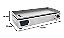 Chapa lanches elétrica grill 70x30 2000W 220V inox Cotherm - Imagem 3