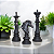 Trio Xadrez Decorativo Preto - Imagem 2