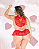 Mini Fantasia Super Girl Plus Size - Imagem 2