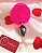 PLUG ANAL M DE METAL COM POMPOM - Imagem 1