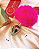 PLUG ANAL P DE METAL COM POMPOM - Imagem 4