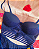Conjunto Sexy Cropped Fio Dental Microfibra e Renda - Imagem 2