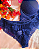 Conjunto Sexy Cropped Fio Dental Microfibra e Renda - Imagem 3