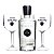 Gin Silver Seagers London Dry 750ml c/ Kit Taças - Imagem 1