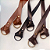 Alça Gravata luxo com argolas de 4cm - Imagem 4