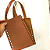 Bolsa Bamp Costura em couro sintético - Imagem 2