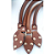 Par de Alça Banana Folha com Rebites (Alça de mão) – 25cm - Imagem 2