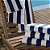 Toalha de Piscina Hotel Ibiza Azul Marinho Teka Profiline - Imagem 1