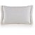 Fronha para Hotel com Abas e Friso Marrom TEKA Profiline 180 Fios Madri 50x70cm - Imagem 1