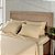 Fronha para Hotel Bainhas Normais TEKA Profiline 180 Fios Madri Bege 50x70cm - Imagem 2