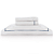 Jogo de Cama 3 peças Solteiro com Festonê Azul Marinho 200 fios Imperial Plus TEKA Profiline - Imagem 1