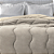 Edredom de Hotel Casal Toronto Plush Bege Altenburg - Imagem 3