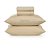 Jogo de Cama Casal 4 Peças 180 fios Bege Madri Teka Profiline - Imagem 1