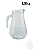 Jarra De Vidro Maracatu 1,5 Litros Para Suco Ou Agua Nadir Cor Transparente-Loreto - Imagem 2