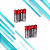 Pilhas AAA Palito 08 Unidades 1,5v Alfacell Original-Loreto - Imagem 1