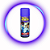 Tinta da alegria Spray colorido para cabelo -150ml-Loreto - Imagem 2