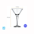 Kit 6 Taças Martini Drink Coquetel Vidro Nadir 250ml-Loreto - Imagem 3