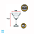 Taça Margarita Windsor 335ml P/ Coquetel Drink C/ 6 Unidades - Imagem 2