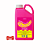 Shampoo Chiclete Perigot Profissional Banho Completo Pet 4 L-Loreto - Imagem 1