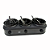 Triplo Buffet Black Glass Rechaud Elétrico Preto 110v-Loreto - Imagem 4
