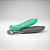 Cortador De Unha Unhex X70 Verde -Loreto - Imagem 3