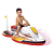Boia Inflável Bote Jet Ski Infantil Intex Para Crianças-Loreto - Imagem 2