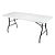Mesa Dobrável Preta ou Branca 1,80m Member's Mark-Loreto - Imagem 1