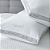 2 Travesseiros 500 Fios Algodão Egípcio Hotel Premier Collec Branco -Loreto Store - Imagem 2