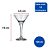 Taça Mini Martini 12 Pc - 100 Ml Cor Transparente - Imagem 2