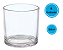 Copo De Whisky Drinks Vidro Para Bar 265ml Nadir C/6un Branco - Imagem 3