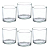 Copo De Whisky Drinks Vidro Para Bar 265ml Nadir C/6un Branco - Imagem 2