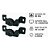 Suporte Fixo TV Pix Universal 10 a 71 Polegadas - Imagem 4