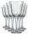 Conjunto De Taças Lírio 365 Ml Agua Vinho 6 Peças Transparente - Imagem 4