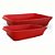 Conjunto Refratário Cerâmico Vermelho 2 Peças – Forno e Mesa - Imagem 1