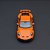 Miniatura Carro Porsche 911 Gt3 1/24 Laranja Bburago Bburago - Imagem 3