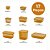 Conjunto de Potes Essential com 17 Peças - Imagem 3