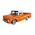 Miniatura Chevy C10 Fleestside 1966 Pickup 1/24 Cor Laranja - Imagem 1