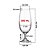 Taça Cerveja Chop Cristal Bohemia 380ml Jogo 6 Unid - Imagem 3