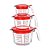 Kit 3 Copos Medidores Vidro Borossilicato 250 500 1000ml - Imagem 1