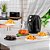 Fritadeira Air Fryer Bella Cuccina BCFR06 3,8L - Preta - 220V - Imagem 9